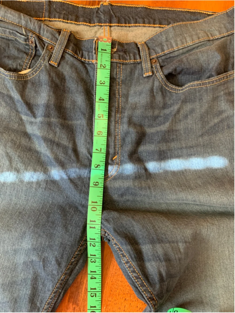 Men's Levi's Straight Leg Jeans, Blue, Waist 36